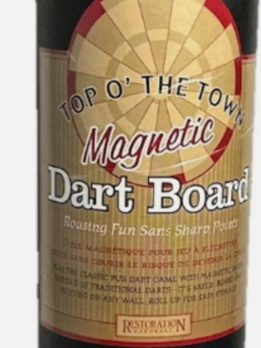 Top O' The Town MAGNETIC DART BOARD by Restoration Hardware